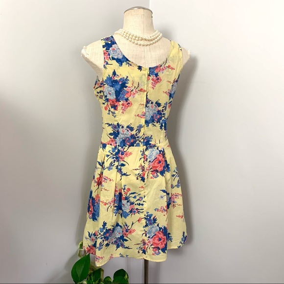 Vintage Repro Floral Cotton Sundress (M/L) - Picture 6 of 8